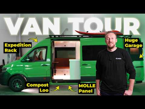 Ultimate MAN TGE Campervan Tour Sprinter & Crafter Alternative