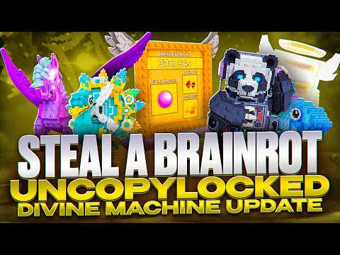 [DIVINE MACHINE💯] Steal A Brainrot Uncopylocked NEW | Roblox Studio Tutorial