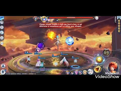 saint seiya KOTZ   ( astral normal )  3eme boss en 2 tours max