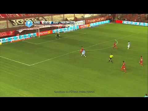 Albertengo no pudo. Argentinos 0 Rafaela 0. Final 2014. Fecha 11. Fútbol Para Todos.