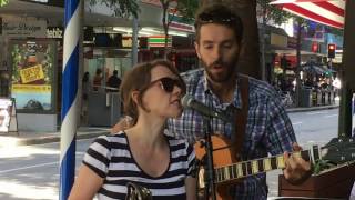 You & The Night duo busking a Lead Belly classic