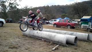 preview picture of video 'Trials, Queensland State Titles.  Side-car.'