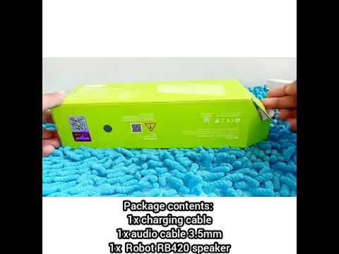 Review speaker Robot RB420 Wireless Bluetooth #speakerRB420 #speakerBluetooth