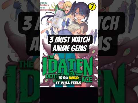 3 underrated anime gems #animereaction#animerecommendation