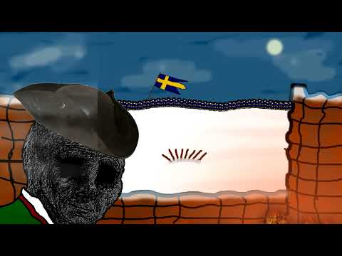 The March of Narva but you are a Russian soldier in the year 1700