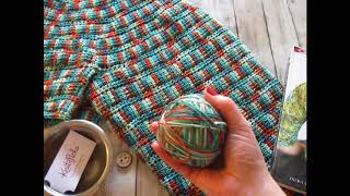 Pine Notes ~ My 1st Top Down Crochet Sweater ~ Luna ~ pattern by Dora Ohrenstein