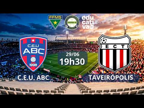 AO VIVO: UNIÃO ABC X EC TAVEIRÓPOLIS | SUL-MATO-GROSSENSE, SÉRIE B