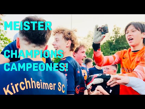 15Y GK Bobby - Meister I Champions / Campeones