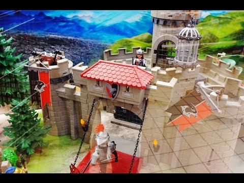 Playmobil 2018 KNIGHTS chevalier  chateau fort 6001