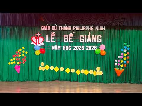 LỄ BẾ GIẢNG Năm học 2025-2026, Giáo Xứ Thánh Philipphê Minh - St. Philip Minh Parish, June 21, 2026