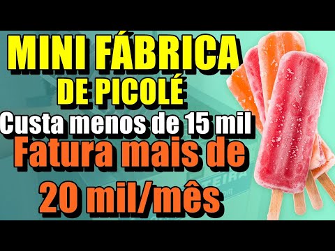 , title : 'COMECE UMA MINI FÁBRICA CASEIRA DE PICOLÉ COM MENOS DE 15 MIL REAIS. [NÚMEROS REAIS]'