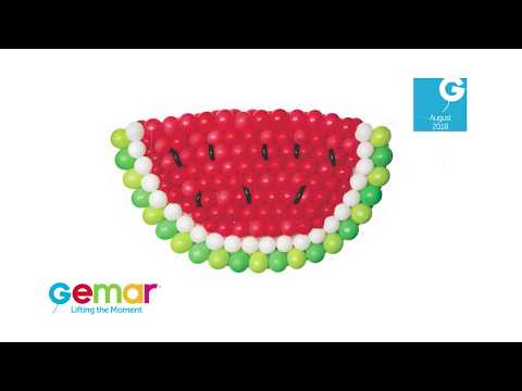 Gemar Calendar 2018: August Backstage - Crafting a Juicy Watermelon Balloon Slice! 🍉🎈