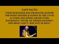 Bang The Drum All Day By Todd Rundgren Lyric Video