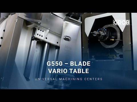 GROB – G550 with Vario Table Blade