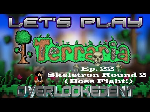BamVille! Ep.22 "Skeletron Round 2" (Boss Fight!) - Terraria Xbox 360 - [Let's Play!]
