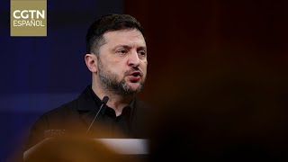 Zelenski afirma que se han propuesto nuevas ideas para avanzar hacia la paz