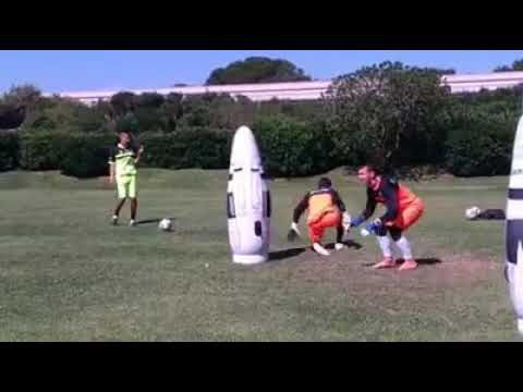 Gaetano con mister Luca Mondini