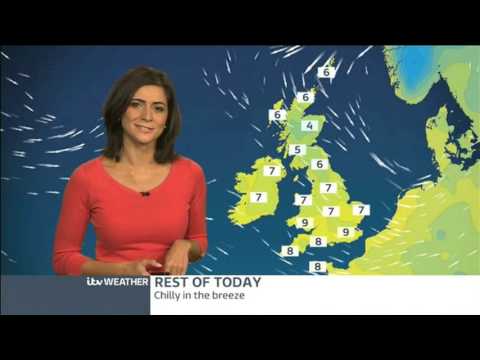 Lucy Verasamy ITV Weather 2016 02 10