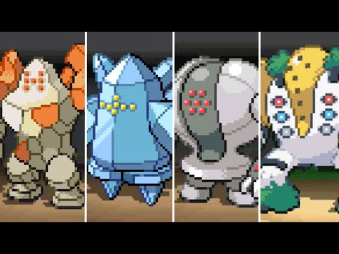 Iceberg Room Cheat (Get all three Regis and Regigigas) - Pokémon Black 2 and White 2
