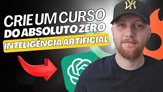 Como criar um curso com inteligência artificial: Passo a passo completo