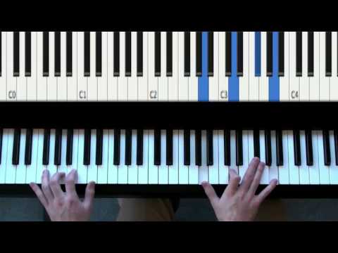 Michael Jackson - Thriller piano lesson - Chorus, Blues Scale and Verse Groove