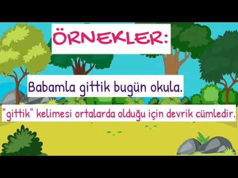 KURALLI VE DEVRİK CÜMLE