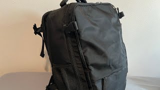 Travel backpack search #1 of 6 in depth review expandable to 40L, personal item size
