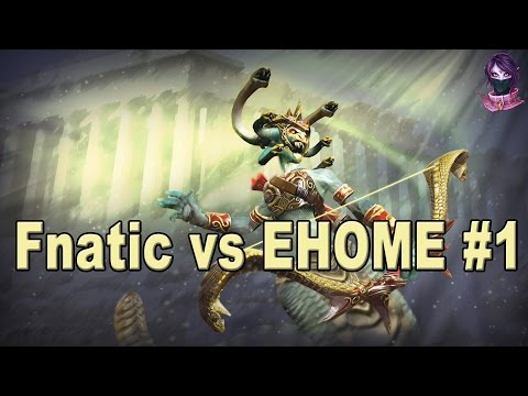 Dota 2 Fnatic vs EHOME Highlights ESL One Manila Game 1