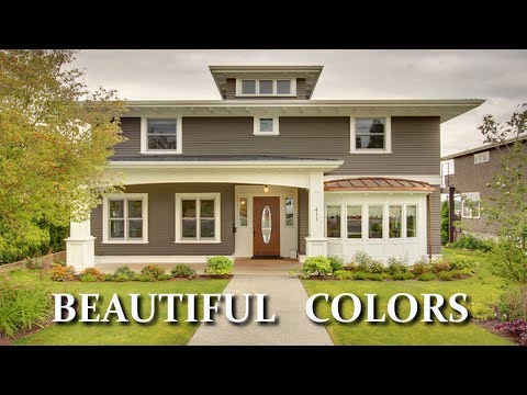 Beautiful colors for exterior house paint
