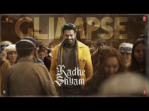 RADHE SHYAM GLIMPSE | PRABHAS, POOJA H | BHUSHAN K | RADHA K KUMAR | VAMSI PRAMOD | MITHOON | MANAN