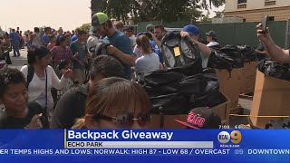 Clayton Kershaw Holds Annual Back To School Bash