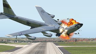 B-52 Pilot Had To Make An Emergency Landing Right After Take Off Due To Flight Control Issue | XP11