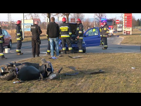 GROŹNY WYPADEK NA ULICY DZIERŻONIOWSKIEJ