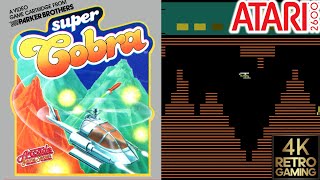 Super Cobra Atari 2600 4k Gameplay