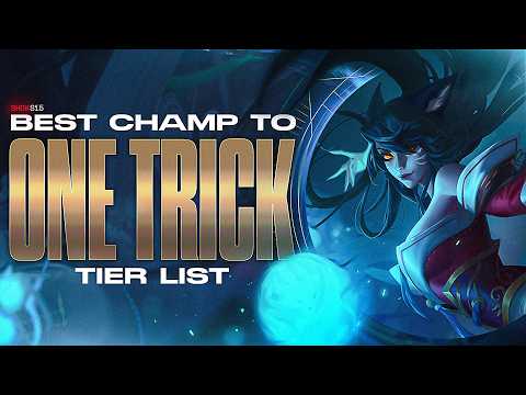 BEST CHAMPIONS TO ONE TRICK - MID LANE TIER LIST