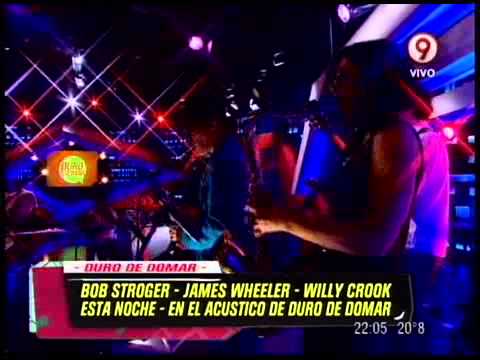 ACUSTICO CON BOB STROGER - JAMES WHEELER - WILLY CROOK - PRIMERA PARTE - 20-11-13