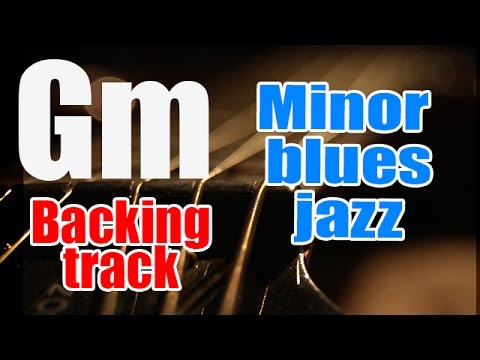 G Minor Blues Jazz Backing Track