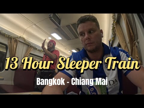 13 Hours On An Overnight Sleeper Train in Thailand!