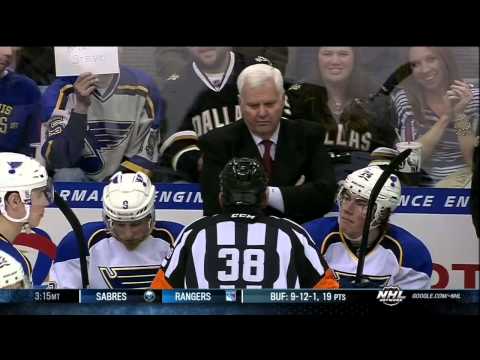 Blues no goal call in 3rd period. Mar 3 2013 St. Louis Blues vs Dallas Stars NHL Hockey