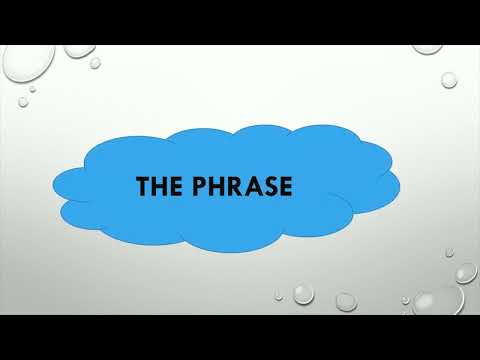 The Phrase - SHESHA PRASAD