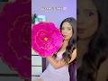 OMG Made Giant Blooming Flower Out Of Crepe Paper Trending Viral Shorts ChillWithGeet