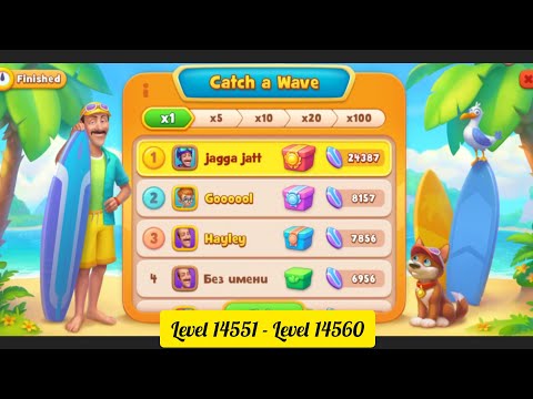 Gardenscapes ( Level 14551 - Level 14560 ) - All Puzzles - Gameplay