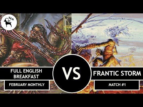Full English Breakfast vs Frantic Storm - Premodern Monthly Open February 2022 Match #1