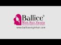 Wholesale Hair Vendors From China Ballice Virgin Hair