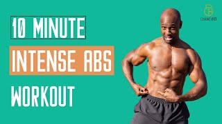 10 MINUTE INTENSE ABS WORKOUT (NEW ABS) | FOLLOW ALONG