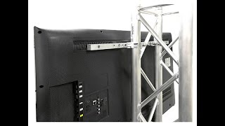 Video thumbnail for Hang a TV on truss! Review of Global Truss America's DT-TV-MT34 by Gear It First