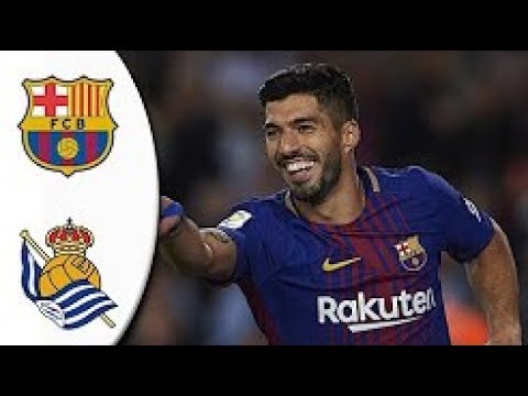 Barcelona vs. Real Sociedad 4-2 All Goals & Highlights 14/01/2018 HD