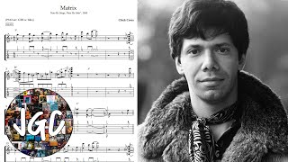 Chick Corea - Matrix || Transcription (Guitar Arrangement)