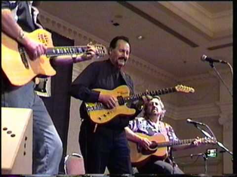 Nokie Edwards, Buster B. Jones and Thom Bresh, CAAS 1999.