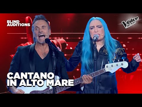 Duetto Loredana e Nek in una rivisitazione di “In Alto Mare” | The Voice Senior Italy BlindAuditions